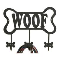 View 9" x 7.5" Woof Dog Bone Wall Hook